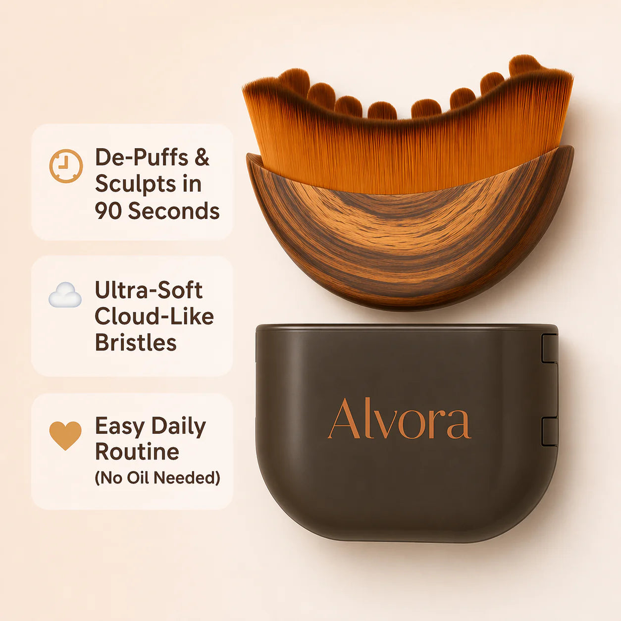 Alvora™ Lymphatic Face Brush